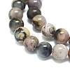 Natural Rhodonite Beads Strands G-G828-02-8mm-3
