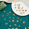 100Pcs 10 Style Tibetan Style Alloy Pendants FIND-FH0008-21-5