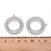 304 Stainless Steel Hollow Pendants STAS-T064-72P-3