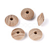 Beech Wood Beads WOOD-T033-11B-1