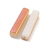 Electroplate Glass Beads GLAA-D024-01I-3