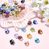 50Pcs 10 Colors Electroplate Glass Beads Strands EGLA-YW0005-69-4
