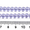 Transparent Glass Beads Strands X-GLAA-T032-T6mm-01-2
