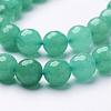 Natural White Jade Gemstone Bead Strands G-D610-10mm-3