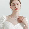 GOMAKERER Crystal Rhinestone Wedding Jewelry Set SJEW-GO0001-02-5