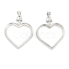Alloy Pendant Cabochon Settings FIND-G079-01P-1