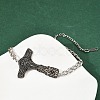 304 Stainless Steel Enamel Link Bracelets LS-BJEW-P356-01A-P-2