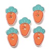 2-Hole Printed Opaque Resin Buttons RE-CBA2C75-04G-1
