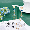 48Pcs 4 Colors PVD Vacuum Plating 304 Stainless Steel Stud Earring Findings STAS-UN0024-47-3