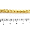 Electroplated Synthetic Non-magnetic Hematite Beads Strands G-C248-C01-4mm-01-5