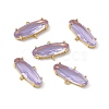 Rack Plating Brass Connector Charms KK-M231-15G-A-3