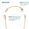 3Pcs 3 Styles Brass Lobster Claw Clasps FIND-JF00130-02-2