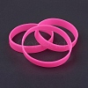 Silicone Wristbands Bracelets BJEW-J176-18-3