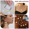 120Pcs 2 Colors Alloy Chandelier Component Links DIY-GO0003-53-7