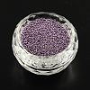 Color Plated DIY 3D Nail Art Decoration Mini Glass Beads MRMJ-R038-E07-1