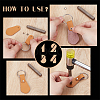 DIY Leather Keychain Making Kits DIY-OC0013-49-4