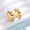 304 Stainless Steel Hoop Earrings EJEW-D331-19A-G-4