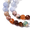 Natural & Synthetic Mixed Gemstone Beads Strands G-D080-A01-01-27-3