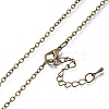 Glass Pendant Necklace NJEW-D281-B-05AB-3