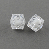 Transparent Acrylic Beads TACR-S112-14mm-01-1