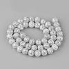 Synthetic Crackle Quartz Beads Strands GLAA-S134-6mm-09-2
