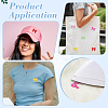 48Pcs 6 Colors Bowknot Polyester Embroidery Sew on Cloth Patches DIY-BC0015-84-5