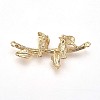 Brass Links connectors KK-P153-05G-NF-2