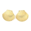 Rack Plating Brass Stud Earrings KK-N255-05G-RS-1