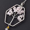 Teardrop Acrylic Beads Big Pendant Decorations HJEW-D029-01P-A-4