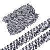 5Yards Polyester Wrinkle Ribbons OCOR-HY0001-80A-1