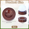 8Pcs Pine Board Golf Display Stands for Display Golf Ball ODIS-OC0001-95-2