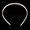 Plain Headwear Hair Accessories Plastic Hair Band Findings OHAR-S186-03-2