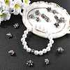 18Pcs 6 Styles Tibetan Style Alloy Beads FIND-CJ0005-74-6