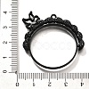 Alloy Open Back Bezel Pendants PALLOY-I223-03EB-3