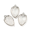 Natural Quartz Crystal Faceted Pendants G-M431-06P-09-1