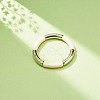 Acrylic Curved Tube Beaded Stretch Bracelet for Women BJEW-JB08439-05-2