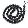 Natural Black Onyx Beads Strands G-S149-02-10mm-2