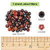 1 Strand Natural Agate Beads Strands G-WR0001-03-2