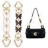 2Pcs 2 Colors Butterfly Alloy Enamel Bag Strap Extender FIND-WR0007-24-1