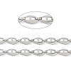 Tarnish Resistant 304 Stainless Steel Mariner Link Chains STAS-H145-08P-2