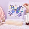 Transparent Acrylic Earring Displays NDIS-WH0015-01D-3