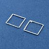 Brass Beads Frames KK-M288-01S-D-2