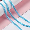 Faceted(32 Facets) Glass Beads Strands EGLA-J042-36A-04-4