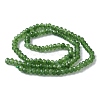 Dyed Natural Malaysia Jade Rondelle Beads Strands X-G-E316-2x4mm-57-4