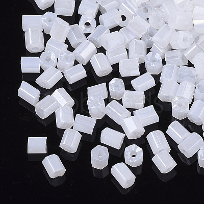 6/0 Two Cut Glass Seed Beads SEED-S033-07B-03-1