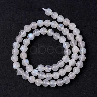 Natural Rainbow Moonstone Beads Strands G-I249-B04-04-1