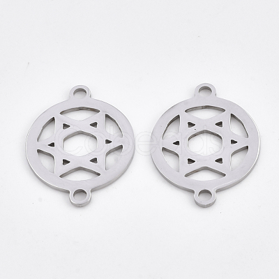 Tarnish Resistant 201 Stainless Steel Links connectors STAS-T044-36P-1