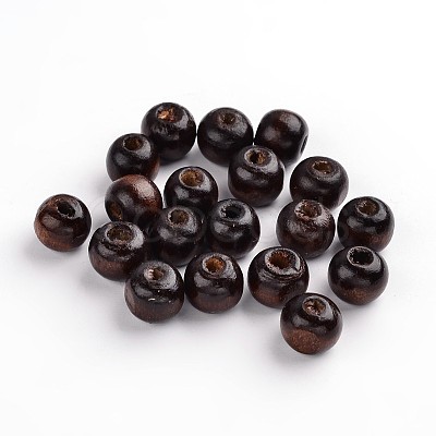 Natural Maple Wood Beads X-TB10mmY-9-1