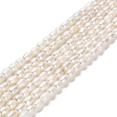 Natural Cultured Freshwater Pearl Beads Strands PEAR-E016-143-1