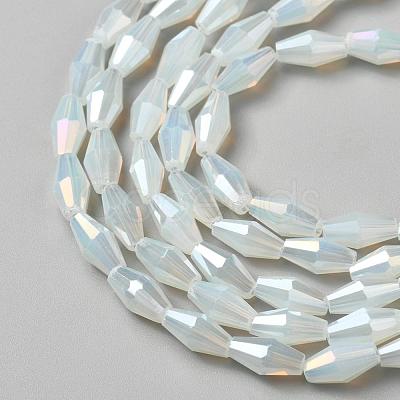 Imitation Opalite Glass Beads GLAA-P001-06A-01-1